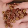 Contas Espaçadoras de Couro Bovino Estilo Xizang para Fazer Contas de Oração Budistas DIY, Acessórios para Pulseiras de Contas de Oração