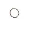 Fabricantes fornecem 1.3x 15 abertura chaveiro redondo chaveiro anel de ferro pequeno anel de ferro