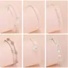 Pulseira Folha de Ginkgo Estilo Novo de Três Ouriveses Essencial Outono e Inverno Joias de Nicho Estilo Coreano Temperamento