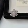 Anillo Giratorio de Copo de Nieve de Plata de Ley S925 para Mujer, Nicho de Alta Gama Lujo Ligero Personalidad Versátil Nueva Joyería Anillo para el Dedo Índice Moderno