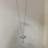 Collar de Cruz de Zircón de Color Dopamina en el Mismo Estilo que Fang Yuan, Estilo Dulce-Cool Vintage, Diseño de Nicho, Súper Brillante y Único