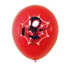 Decoración de Globos de Látex con Tema de Spiderman Transfronterizo Decoración de Fiesta de Cumpleaños Globo Fiesta Temática de Héroes