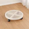 Camión para transportar remolques, ruedas giratorias silenciosas de alta resistencia, carro de placa de hierro, carro tortuga, carrito de plataforma plana, carro de cuatro ruedas abatible