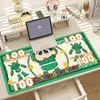Alfombrilla de Ratón Nueva de Dibujos Animados de Cien Yuan, Alfombrilla Grande para Mesa de Ordenador, Alfombrilla para Juegos, Antideslizante, Borde con Bloqueo, Engrosada, Alfombrilla para Mesa de Cafetería de Internet, E-Sports