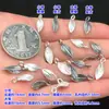 Plata de Ley s925 Exquisito Colgante Charm Hoja Retorcida Cristal Wenwan Cuerda Trenzada para la Muñeca Cadena Collar Accesorios Hechos a Mano DIY