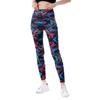 Amazon Deseo Europa y Estados Unidos explosiones 3D colorido estampado digital pantalones deportivos cadera cintura alta leggings de yoga mujeres