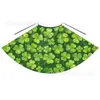 St Feito Sob Medida de Fábrica. Capa Infantil Verde Estampada para o Dia de São Patrício, Capa Fantasia Adereço de Performance Estilo Europeu e Americano para Meninos e Meninas
