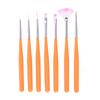 Fornecimento Transfronteiriço de Sete Kits de Nail Art, Canetas de Esculpir, Canetas Gradientes em Forma de Leque, Canetas de Nail Art, Canetas de Linha Puxada, Pincéis de Nail Art