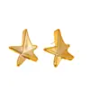 Pendientes Exagerados con Flor y Hoja Brillantes Electrochapados CCB de Venta Caliente Transfronteriza para Mujer, Pendientes de Moda con Personalidad Estilo Europeo y Americano