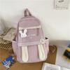 Coreano ins Schoolbag Estudantes universitários japoneses Estudantes do ensino médio mochila de grande capacidade Fresh Sweet Junior High School Mochila