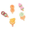 Espetinhos de Frutas Pequenos, Morangos, Laranjas, Acessórios de Resina Brilhantes, Cola de Creme, Acessórios de Cabelo DIY, Chaveiros, Materiais para Comida e Brinquedos