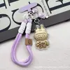 Llavero Labubu de Oro Puro 999 Colgante de Bolsa Dorada Decoración Regalo para Transmisiones en Vivo para Amigos Juguetes de Moda al por Mayor