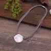 Colar Longo Cruzado Quente Geométrico Flor Vazada Amor Feminino Pingente Irregular Escovado Exagerado de Alta Qualidade