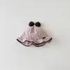 Sombrero de Bebé Qiunan 2026 Primavera Nuevo Estilo Ins Dibujo Animado Conejo Sombrero de Pescador para Niños y Niñas Sombrero de Cubo de Princesa para Bebé
