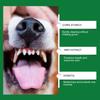 Yegbong Limpieza de Mascotas Polvo Dental Cuidado para el Olor Bucal de Mascotas Aliento Fresco Cuidado de Limpieza Polvo para Limpieza Dental