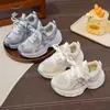 Zapatos de Papá de Nuevo Estilo para Niños de Primavera, Zapatos Deportivos Transpirables de Malla, Tenis Versátiles de Moda Casual para Niñas, Zapatos para Correr, Modernos