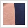 Tejido de algodón poliéster para escaleras de 320g CVC de punto de canalé base para vestido de mujer camiseta deportiva casual