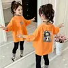 Blusas de algodón puro para niñas, nuevo estilo otoño 2026, camiseta interior básica para niñas, camiseta de manga larga para niñas mayores, primavera y otoño