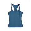 Camiseta de tirantes básica estilo dulce y picante con espalda cruzada, nuevo diseño de verano, se puede usar como capa interior o exterior, corte ajustado, hermoso diseño en la espalda, top de mujer de moda