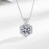 Venta caliente transfronteriza en vivo del sudeste asiático, nuevo anillo de lujo con incrustaciones de ocho corazones y ocho flechas, pendientes, collar, joyería para mujer.