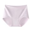 Ropa interior de algodón puro de tiro alto Zhiqu para niñas, antibacteriana grado 10A, talla grande, 100% algodón, clase A, calzones sin costuras, ropa interior talla grande para mujer
