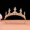 Corona Infantil Accesorios para el Cabello Linda Corona de Diamantes de Imitación de Princesa Niña Aro para el Cabello Regalo de Cumpleaños para Niñas Diadema para Bebé Sombrero