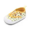 Zapatos de bebé de dibujos animados un pedal zapatos de lona para bebé primavera y otoño antideslizantes zapatos para niños pequeños fábrica directa de zapatos de bebé 2737