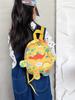 Mochila Escolar Infantil Dinossaurinho 2025 Mochila de Desenho Animado Fofa e Fashion Jardim de Infância Orelhinhas Meninos Meninas
