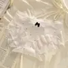 Calcinha feminina estilo francês 100% algodão com acabamento em renda, hipoalergênica, cintura média, forro 100% algodão, calcinha de algodão antibacteriana Classe A para mulheres