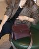 Bolsa Feminina 2024 Nova Outono e Inverno Bolsa Crossbody Tote Mãe High Sense Grande Capacidade Bolsa de Couro Genuíno Bolsas