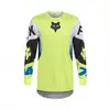 Ropa Deportiva al Aire Libre Ciclismo Hombre Camiseta de Manga Larga Top F Cabeza de Zorro Ropa de Descenso Transpirable Ropa para Motocicleta Todoterreno