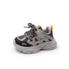 Zapatos para niños para primavera y otoño, zapatos deportivos para niños con malla transpirable, zapatillas para correr para niños pequeños, zapatillas tipo "papá" para niños y niñas, zapatillas de correr retro