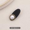Otoño e Invierno Elegante Retro Terciopelo Perla Pedrería Pinza para el Cabello Lateral Adorno para la Cabeza Lateral Sentido Premium Delicado Horquilla Adorno para la Cabeza