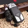 Llavero de Sándalo Negro, Pincel de Caligrafía, Ábaco, Pagoda, Calabaza, Elefante, Amuleto de Seguridad, Llavero de Coche de Sándalo Morado al por Mayor