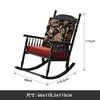 Mecedora Retro de Madera Maciza Estilo Chino, Sillón para Sala de Estar, Silla de Ocio para el Hogar, Mecedora para Siesta de Madera Maciza Estilo Francés