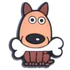 Los 100 Clips para Bolígrafo de Plástico Suave de PVC con Forma de Perro Más Vendidos de Amazon Accesorios Decorativos Dibujos Animados Clips para Bolígrafo de Punta Redonda
