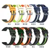 Para Huawei Gt6 Gt Pulseira de Silicone Pulseira de Silicone de Duas Cores 22mm Pulseira de Reposição Neutra para Smartwatch