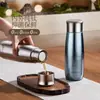Nuevo producto: Taza Aislada de Titanio Puro Gota de Agua, Taza de Titanio de Doble Capa, Taza de Agua con Ventosa Magnética para Preparar Té, Revestimiento Interior sin Costuras, Regalo de Negocios