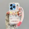 Adecuado para Transsion Smart9 Perro Llorón Lindo Orejas Grandes SparkGO Funda para Teléfono de Niña Hot30 Muñeco 3D