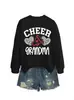 CHEER suéter cómodo holgado talla extra para mujer estampado de leopardo con patrón de corazón comercio exterior transfronterizo Amazon venta al por mayor