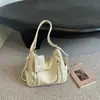 Bolso de axila de gran capacidad transfronterizo para mujer, simple y elegante, bolso cruzado de moda, bolso de hombro tipo tote moderno y texturizado para el día a día