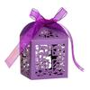 Amazon caixa de doces oca branco gelo perolado festa de casamento noiva chuveiro cruz chocolate caixa de papel spot