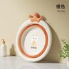 Jq Jingqi Lavabo Plegable para Bebés y Niños, Lavabo Pequeño Especial para Recién Nacidos, Juego de Tres Piezas