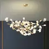 Lámpara de araña moderna minimalista de escalera de caracol para decorar hoteles, mansiones dúplex, accesorio de iluminación de arte de diseñador creativo