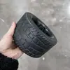 Roda para Compressor de Ar 5 polegadas-8 polegadas Rodízio de Borracha com Rolamento Roda para Cortador de Grama Roda para Trailer Roda para Churrasqueira Transfronteiriço