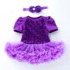 Transfronteiriço 2024 Primavera Novo Conjunto de Saia Composta Rose Ha para Bebê Menina de 0 a 2 Anos Vestido de Engatinhar Conjunto de Duas Peças