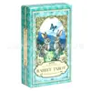 Tarjetas de Tarot de Conejo Acuarela Conejo Inglés 78 Tarjetas Aproximadamente 10X6Cm Comercio Exterior Transfronterizo Venta al por Mayor