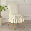 Novas capas de cadeira de hotel espessadas, capas de cadeira de jantar para casa, capas de cadeira curvas, capas de banqueta universais e especializadas