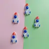 Novos acessórios de resina desenho animado transparente cor sólida astronauta diy cola de creme capa de celular patch presilha de cabelo caixa de armazenamento