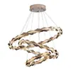 Gran candelabro dúplex de lujo ligero, nuevo candelabro de alta gama para villa, escalera de varios pisos con techo alto, luz principal para sala de estar, hierro